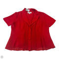 Top Short Sleeve By Dannyandnicole In Red, Size: Xl