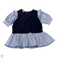 Top Short Sleeve By English Factory In Navy, Size: M