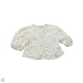 Top Short Sleeve By H&m In White, Size: L