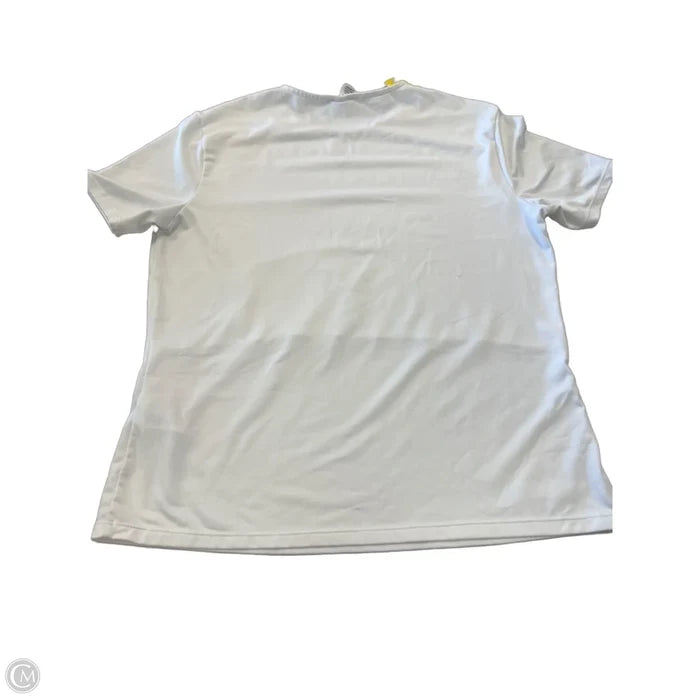 Top Short Sleeve By H&m In White, Size: L