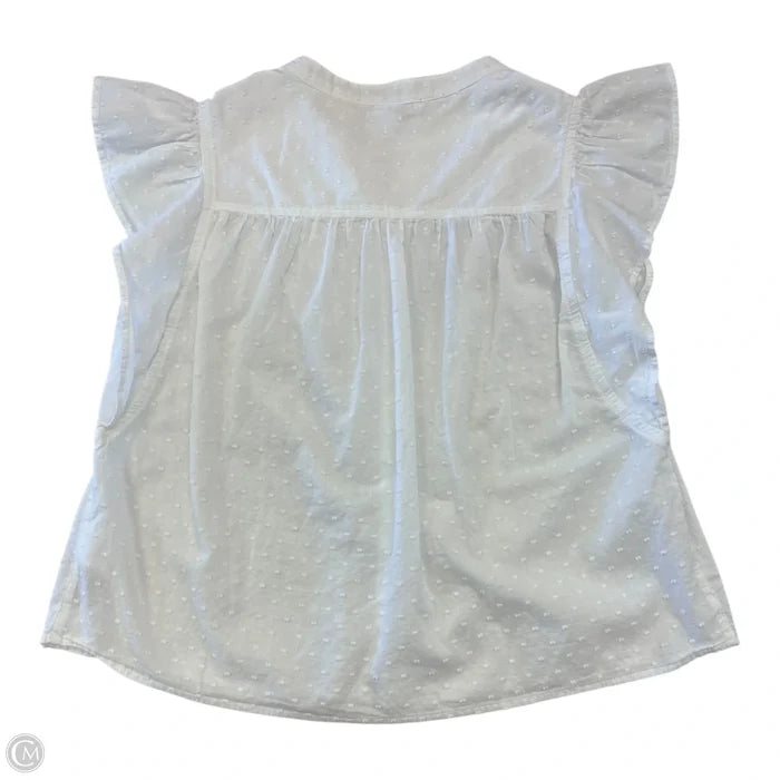 Top Short Sleeve By Old Navy In White, Size: Xs
