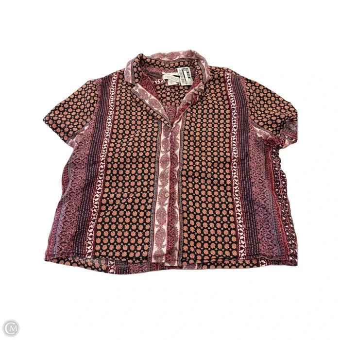 Top Short Sleeve By Rachel Zoe In Multi-colored, Size: S