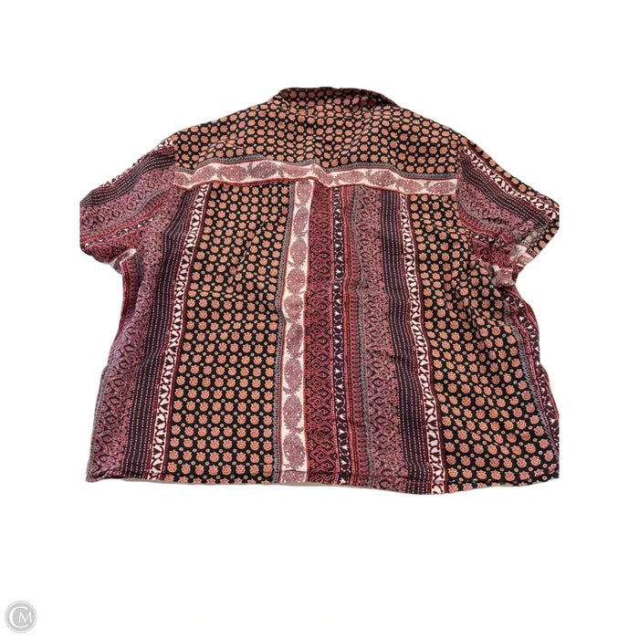 Top Short Sleeve By Rachel Zoe In Multi-colored, Size: S
