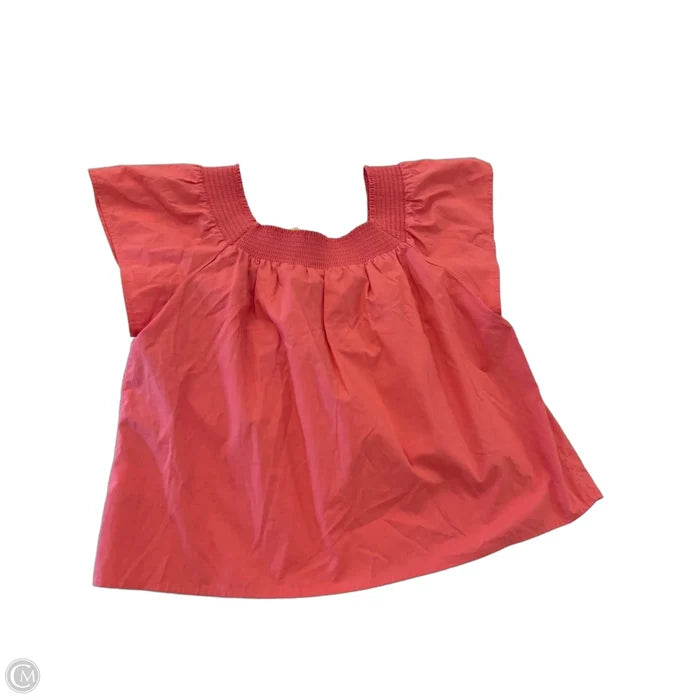 Top Short Sleeve By Rails In Orange, Size: Xs