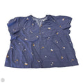 Top Short Sleeve By Sonoma In Floral Print, Size: 3x