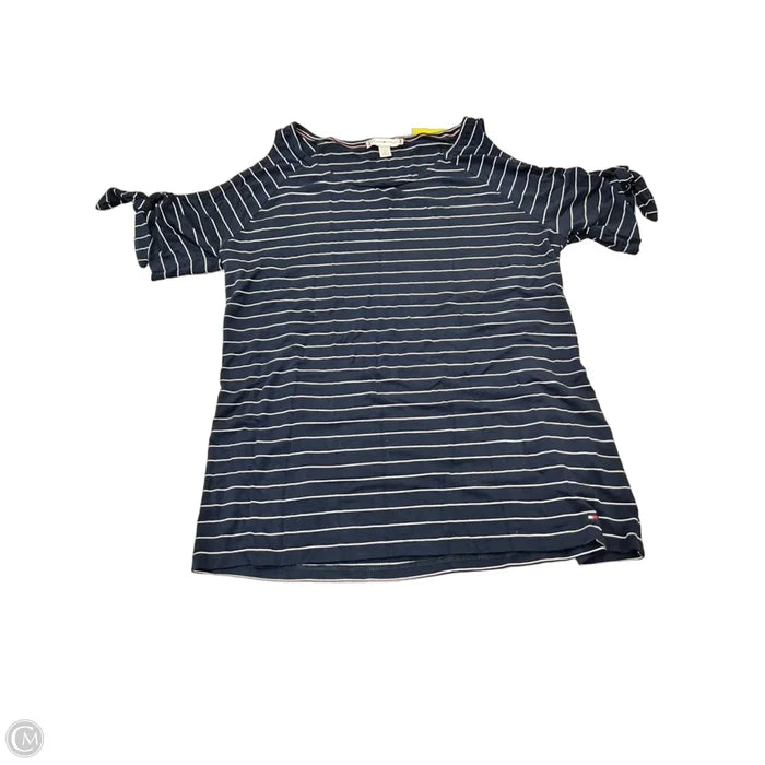 Top Short Sleeve By Tommy Hilfiger In Striped Pattern, Size: Xs