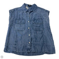 Top Short Sleeve By Velvet Heart In Blue, Size: S
