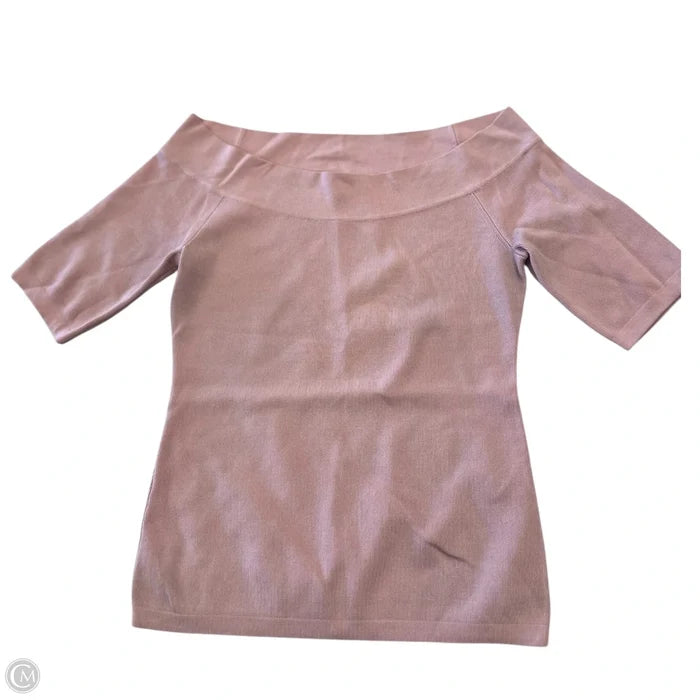 Top Short Sleeve By White House Black Market In Pink, Size: Xs