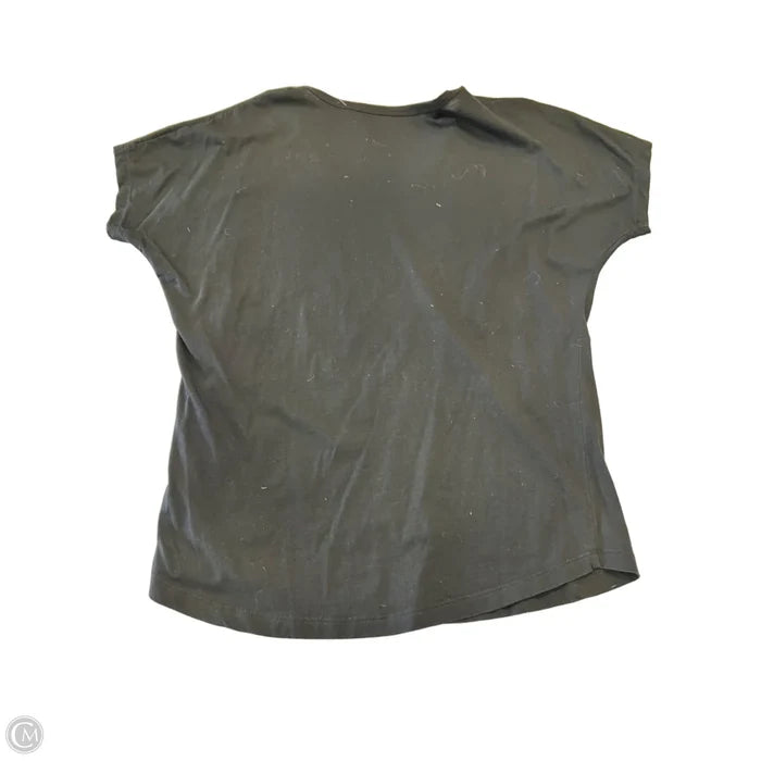 Top Short Sleeve Designer By Michael Kors In Black, Size: S
