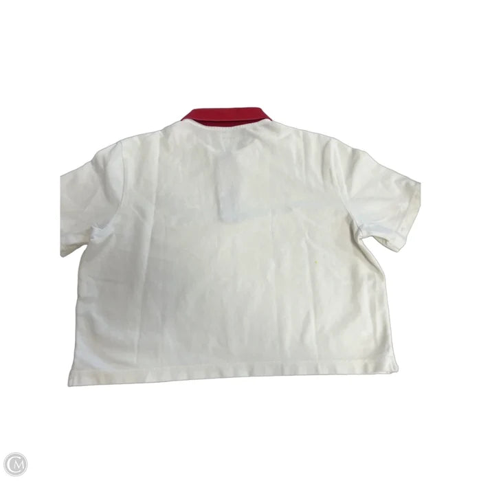 Top Short Sleeve Designer By Coach In Cream, Size: M