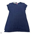 Top Short Sleeve Designer By Lilly Pulitzer In Navy, Size: Xs