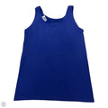 Top Sleeveless Basic By White House Black Market In Blue, Size: M