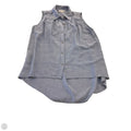 Top Sleeveless By Cabi In Blue, Size: S