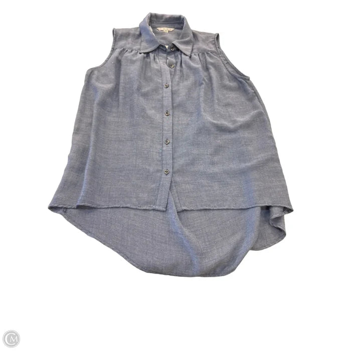 Top Sleeveless By Cabi In Blue, Size: S