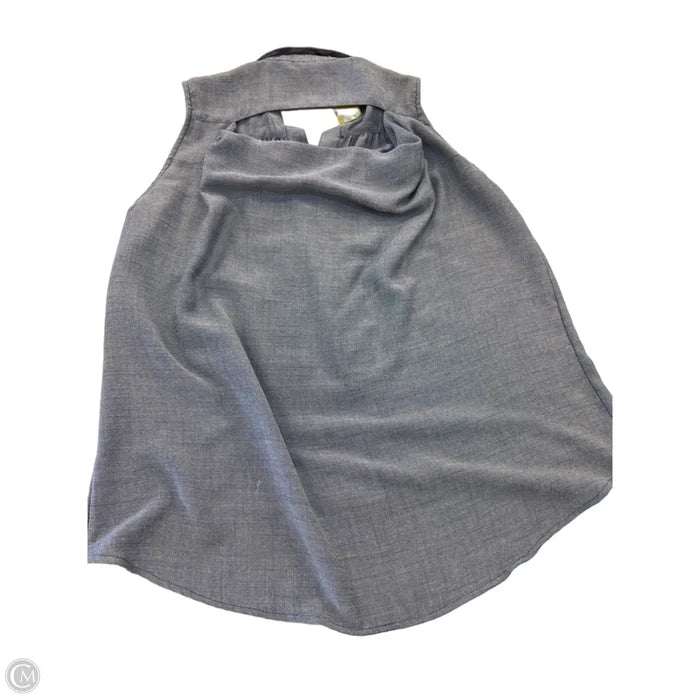 Top Sleeveless By Cabi In Blue, Size: S