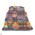 Top Sleeveless By Daisy Fuentes In Floral Print, Size: M