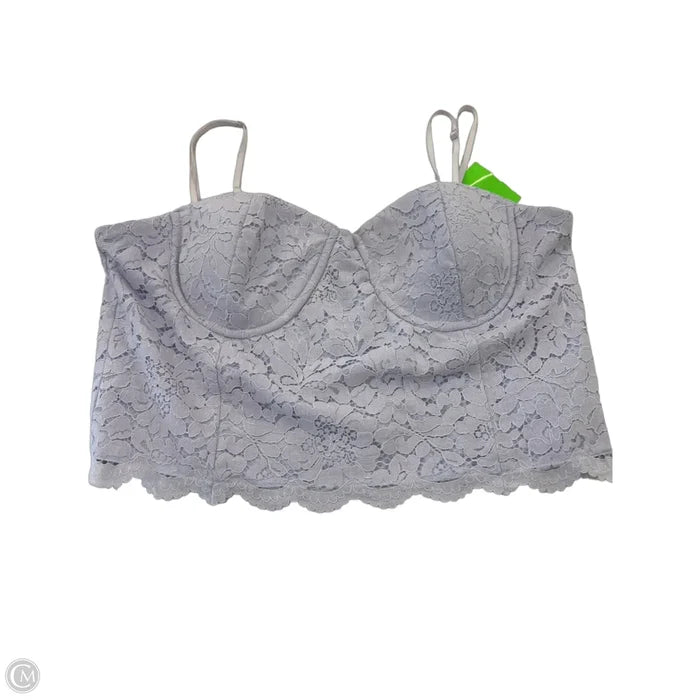Top Sleeveless By Francesca's In Purple, Size: Xl
