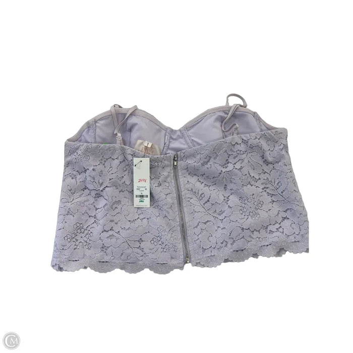 Top Sleeveless By Francesca's In Purple, Size: Xl