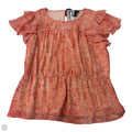 Top Sleeveless By Simply Vera In Peach, Size: M
