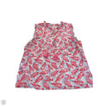 Top Sleeveless By Talbots In Blue & Red, Size: Xl
