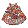 Top Sleeveless By Venus In Paisley Print, Size: Xl