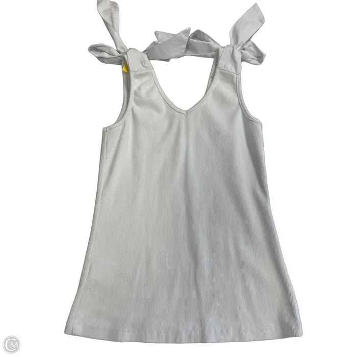 Top Sleeveless By Vigoss In White, Size: M