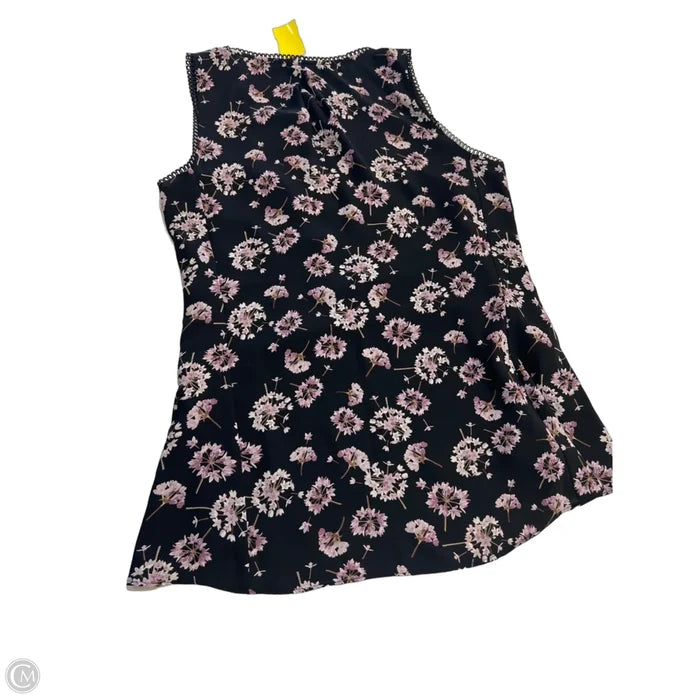 Top Sleeveless By White House Black Market In Black & Purple, Size: Xs
