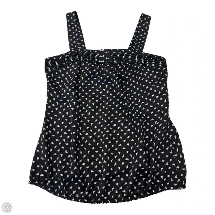 Top Sleeveless By White House Black Market In Floral Print, Size: Xs