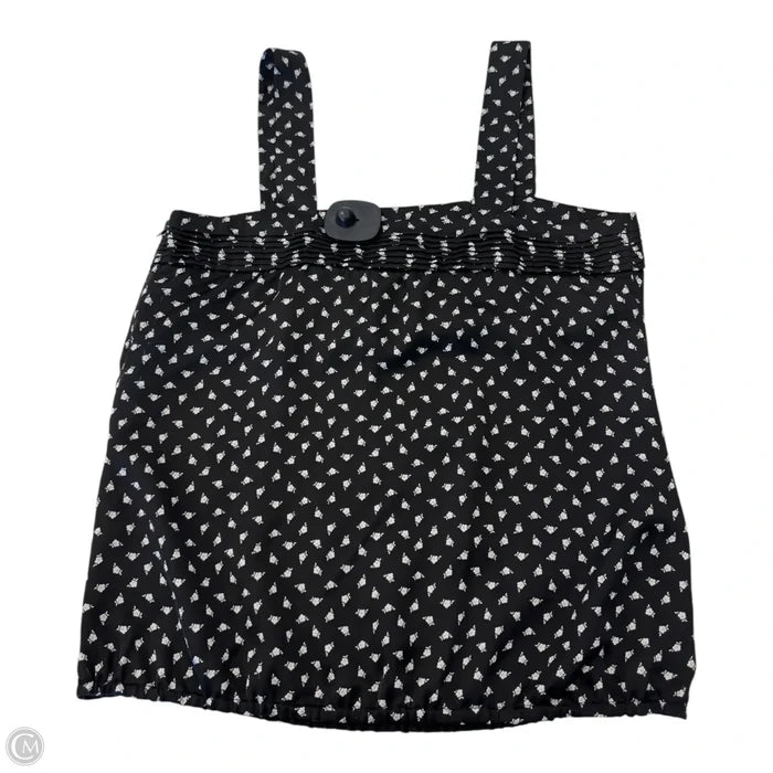 Top Sleeveless By White House Black Market In Floral Print, Size: Xs