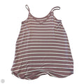 Top Sleeveless By Zenana In Pink & White, Size: M