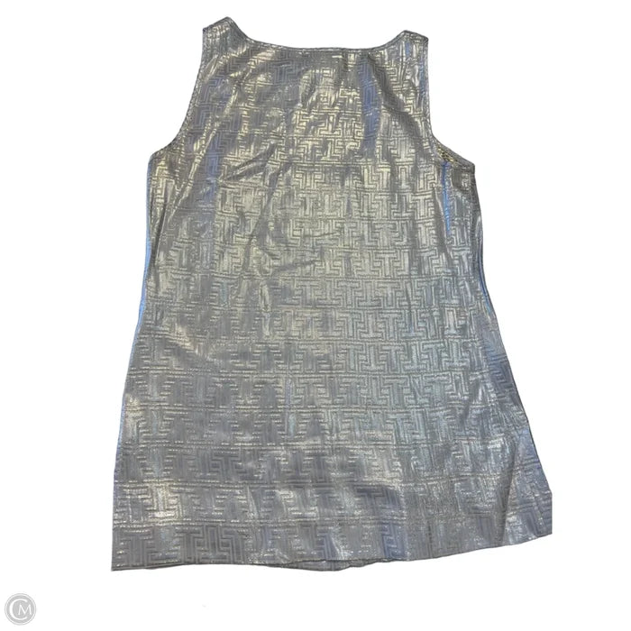 Top Sleeveless Designer By Tory Burch In Gold, Size: 0