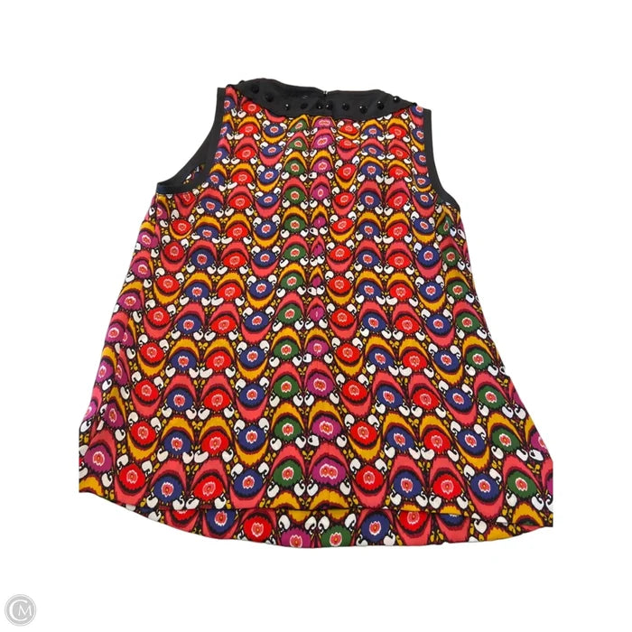 Top Sleeveless Designer By Tory Burch In Multi-colored, Size: 12
