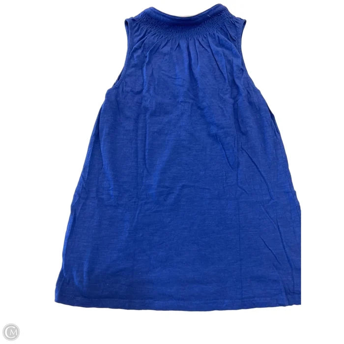 Top Sleeveless Designer By Lilly Pulitzer In Blue, Size: Xs