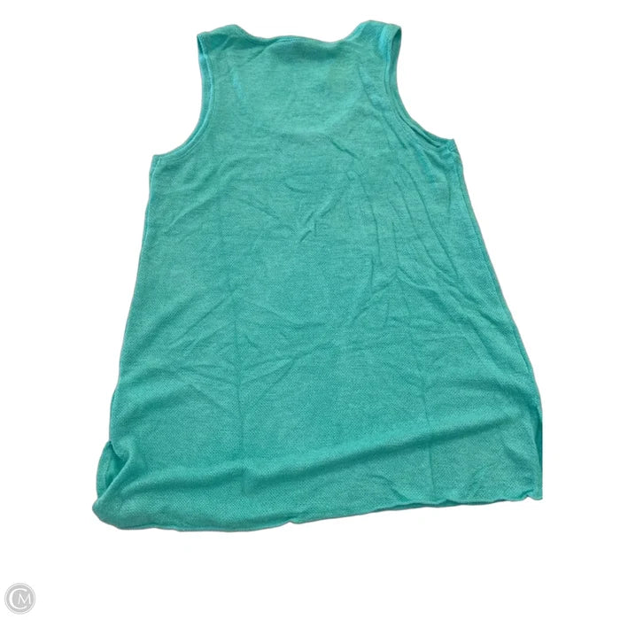 Top Sleeveless Designer By Lilly Pulitzer In Green, Size: Xs