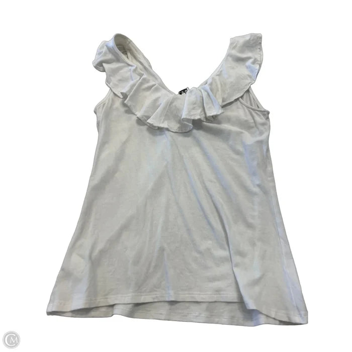 Top Sleeveless Designer By Lilly Pulitzer In White, Size: Xs