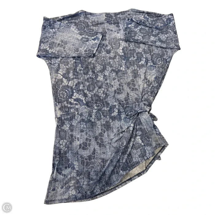 Tunic 3/4 Sleeve By Chicos In Blue, Size: L
