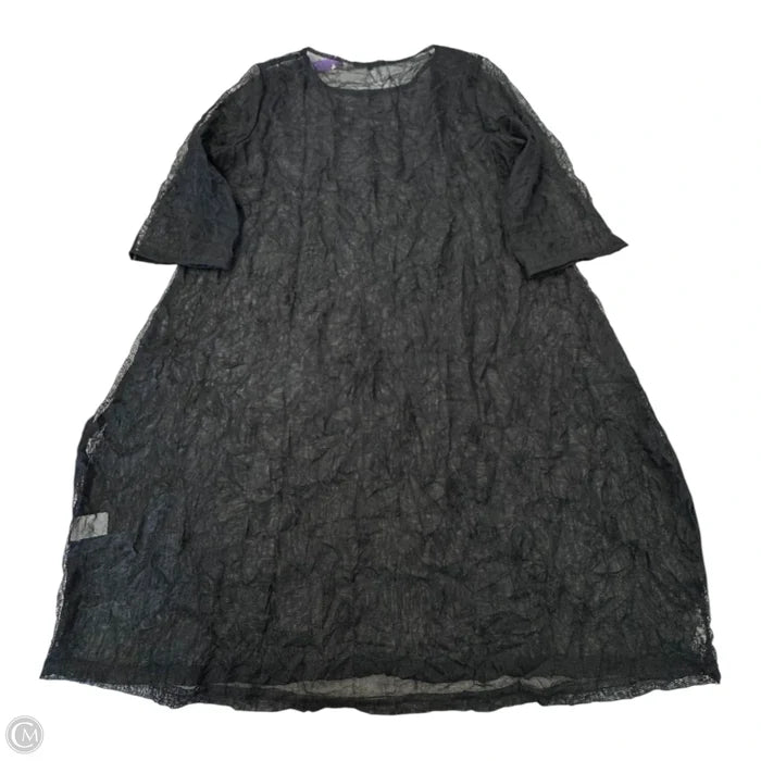 Tunic 3/4 Sleeve By Cmc In Black, Size: Xl
