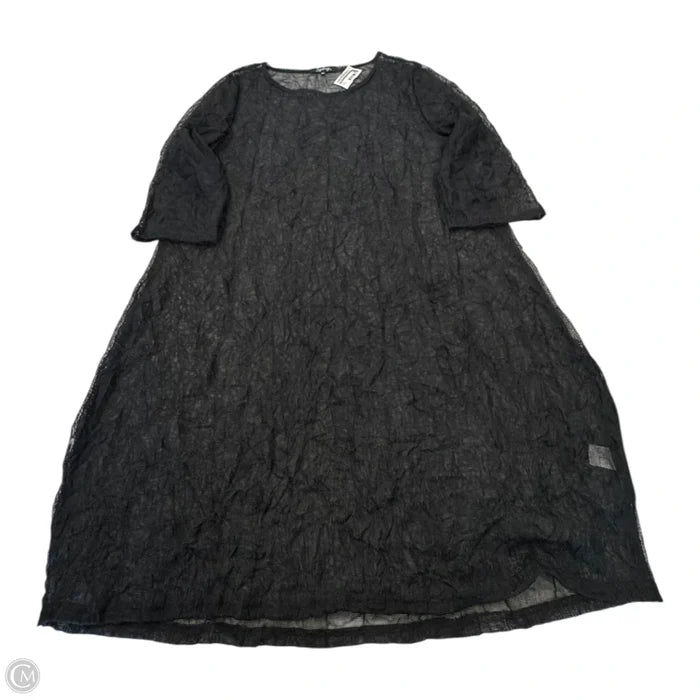 Tunic 3/4 Sleeve By Cmc In Black, Size: Xl