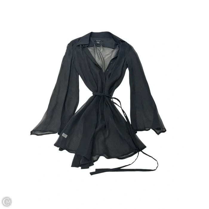 Tunic Long Sleeve By Express In Black, Size: M