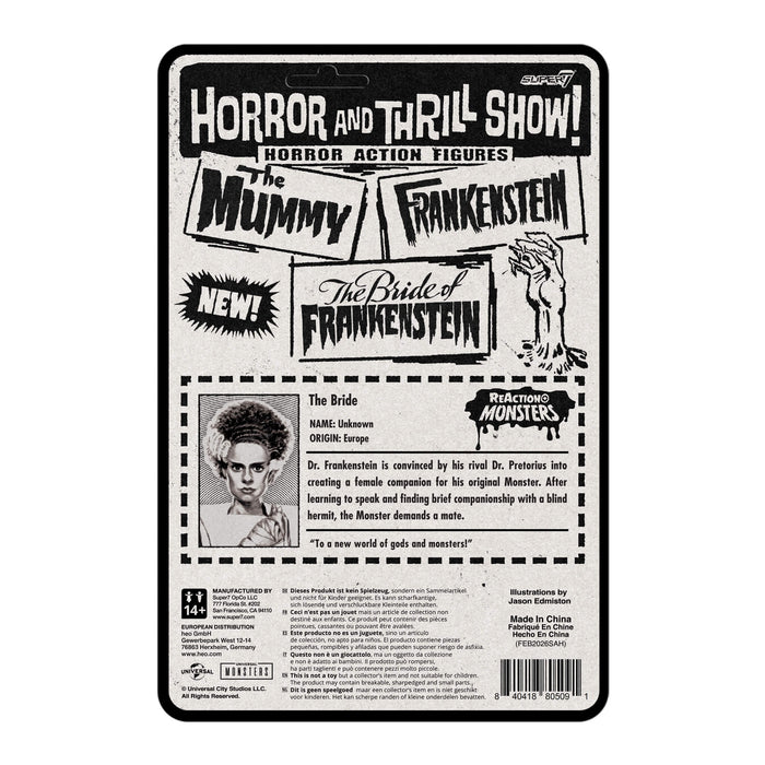 Universal Monsters - Bride of Frankenstein ReAction+ Wave 02