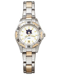 University of Aurbun All-Pro Womens Watch - Gold and Silver Tone - Bracelet - AU154