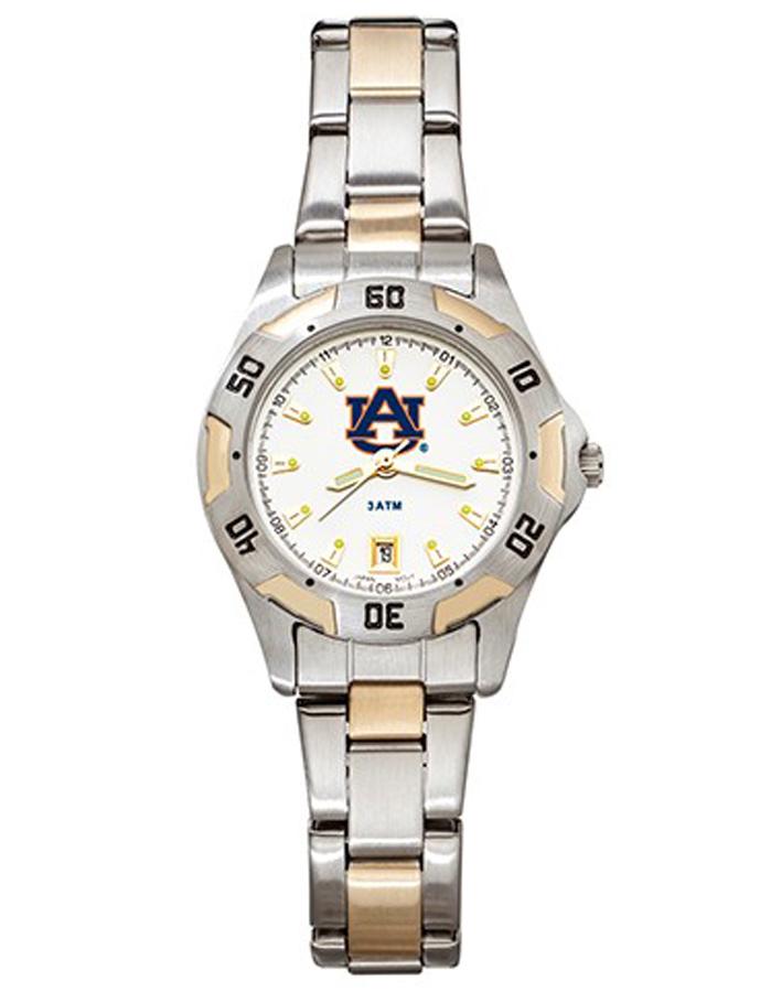 University of Aurbun All-Pro Womens Watch - Gold and Silver Tone - Bracelet - AU154