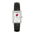 University of Wisconsin Womens Allure Watch - Crystal Bezel - Leather Strap - UWI133_ae1555e3-c58d-4ade-b1e3-f20ca4f71ac9