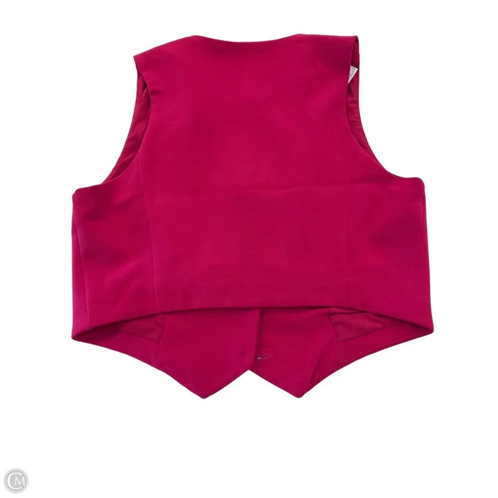 Vest Designer By Christian Lacroix In Pink, Size: M