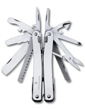 Victorinox Swiss Army SwissTool Spirit Pocket Tool - Silver, Black Nylon Pouch - 53805