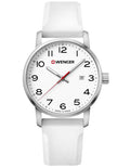 Wenger Mens Avenue Watch - White Dial - White Silicone Strap - Date - 100m - 01.1641.106_137b1286-008a-4a59-8018-1b181fa17548