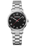 Wenger Womens Avenue Watch - Black Dial - Stainless Steel - Bracelet - 100m - 01.1621.102_f25e3745-08e9-4649-8f11-63d0e0b341ca