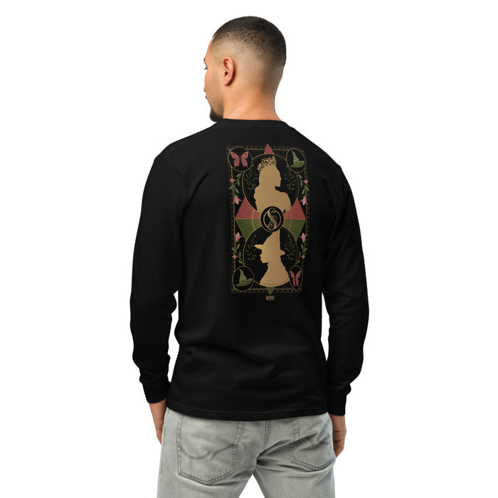 Wicked Enchanted Elements Elphaba & Glinda Heavyweight Long Sleeve T-Shirt