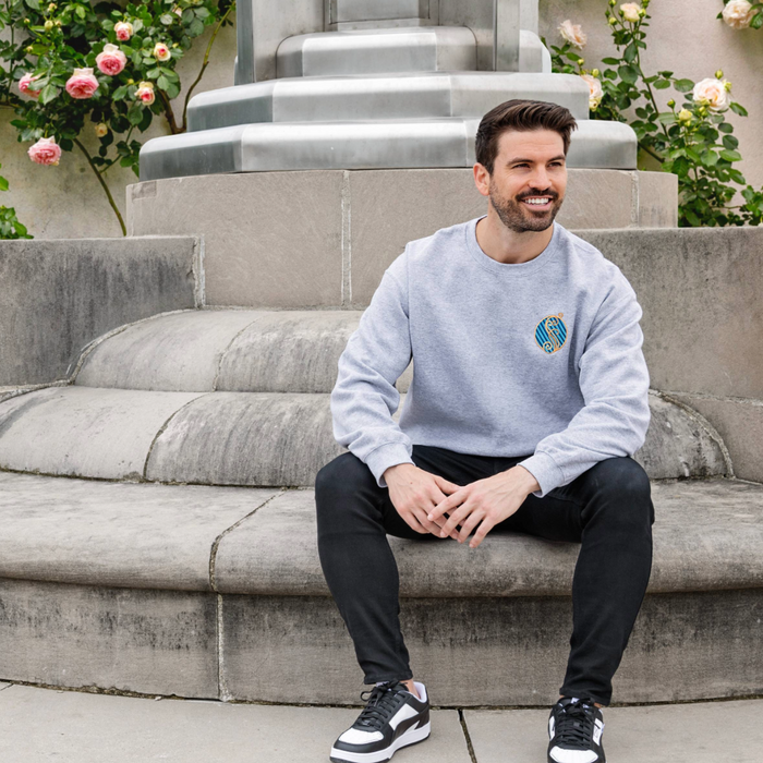 Wicked Shiz Seal Embroidered Crewneck Sweatshirt